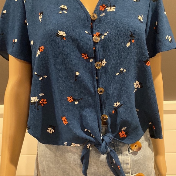 Pink rose floral size s - Picture 3 of 3